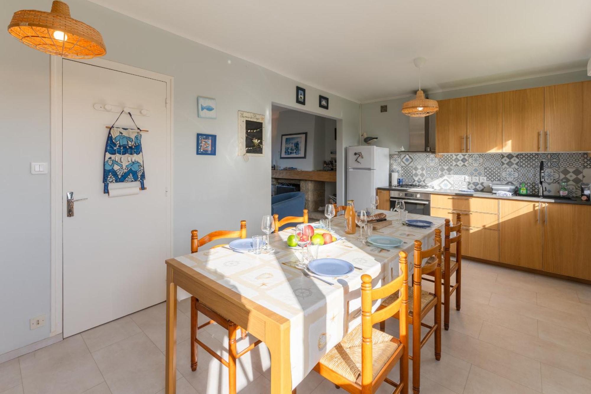 Ty Mor Bras - Maison Familiale A 2 Pas De La Plage Portsall Eksteriør billede