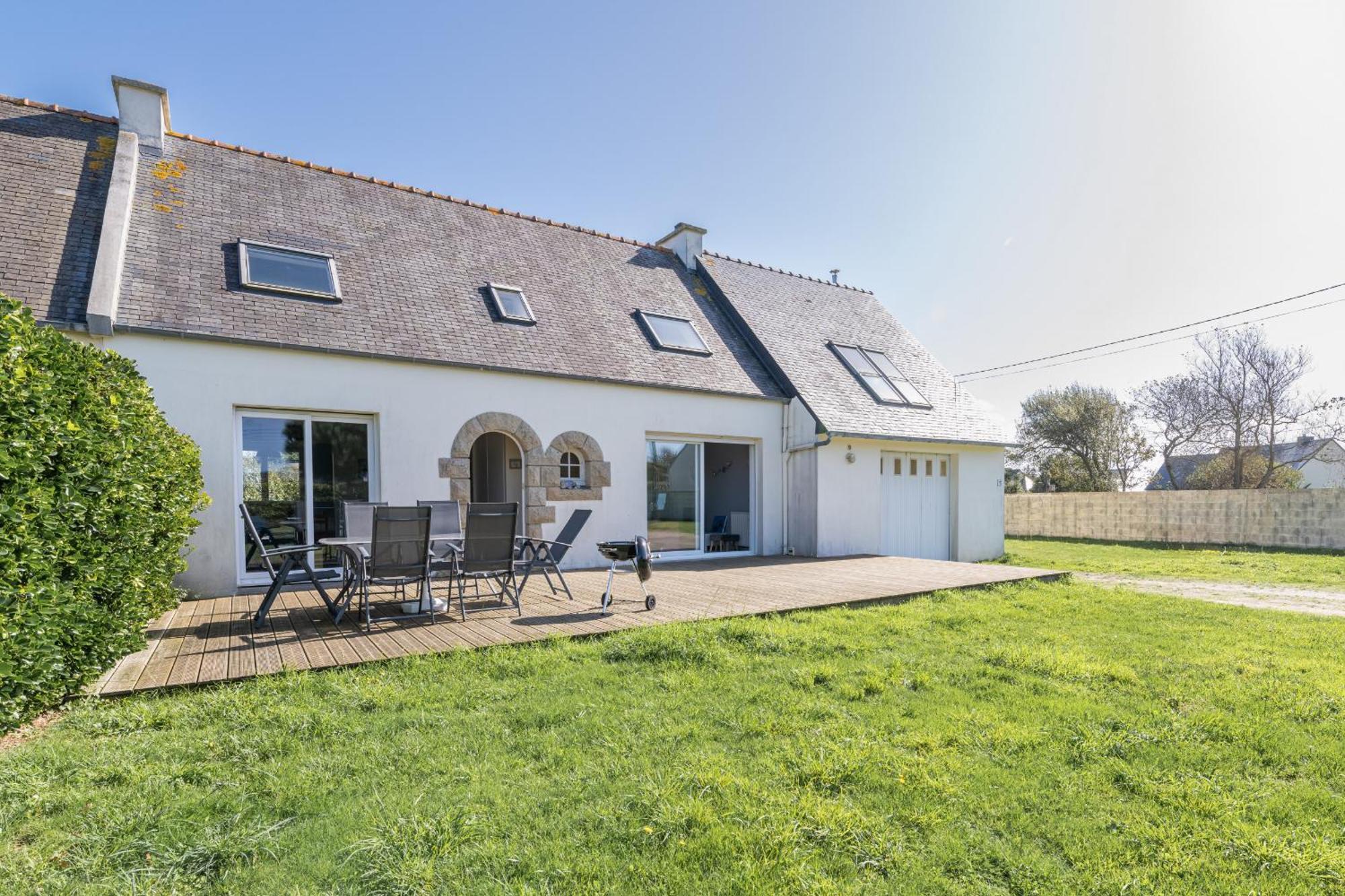 Ty Mor Bras - Maison Familiale A 2 Pas De La Plage Portsall Eksteriør billede